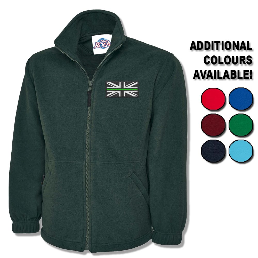 Thin Green Line Flag Fleece