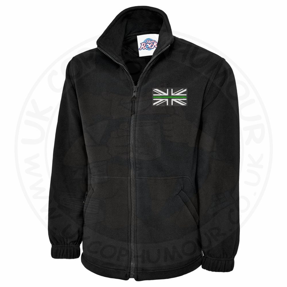 Thin Green Line Flag Fleece - Image 3