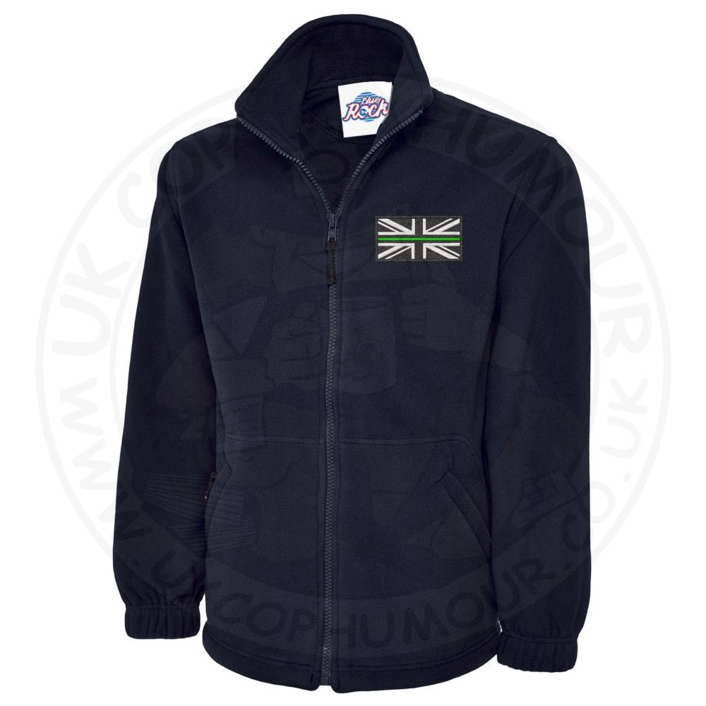 Thin Green Line Flag Fleece - Image 5