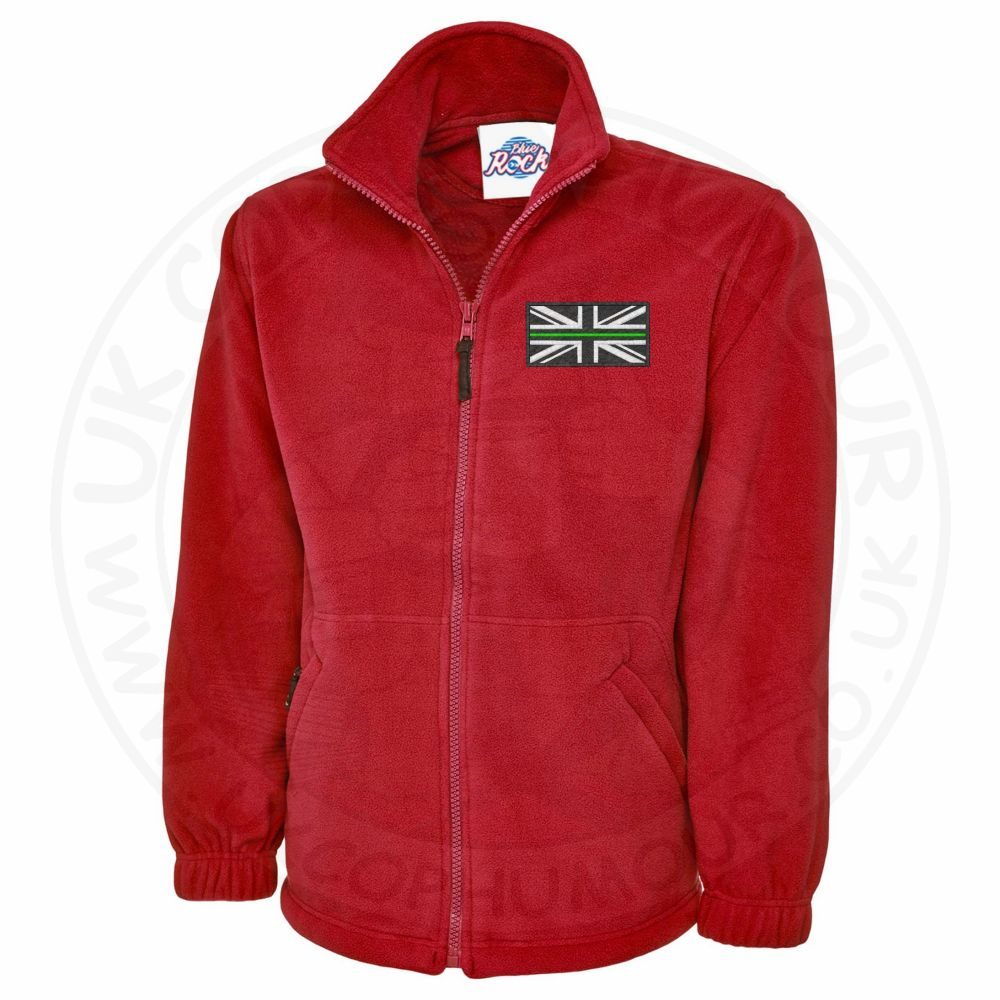 Thin Green Line Flag Fleece - Image 6
