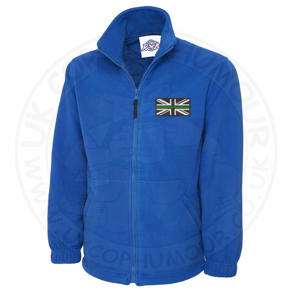 Thin Green Line Flag Fleece - Image 7