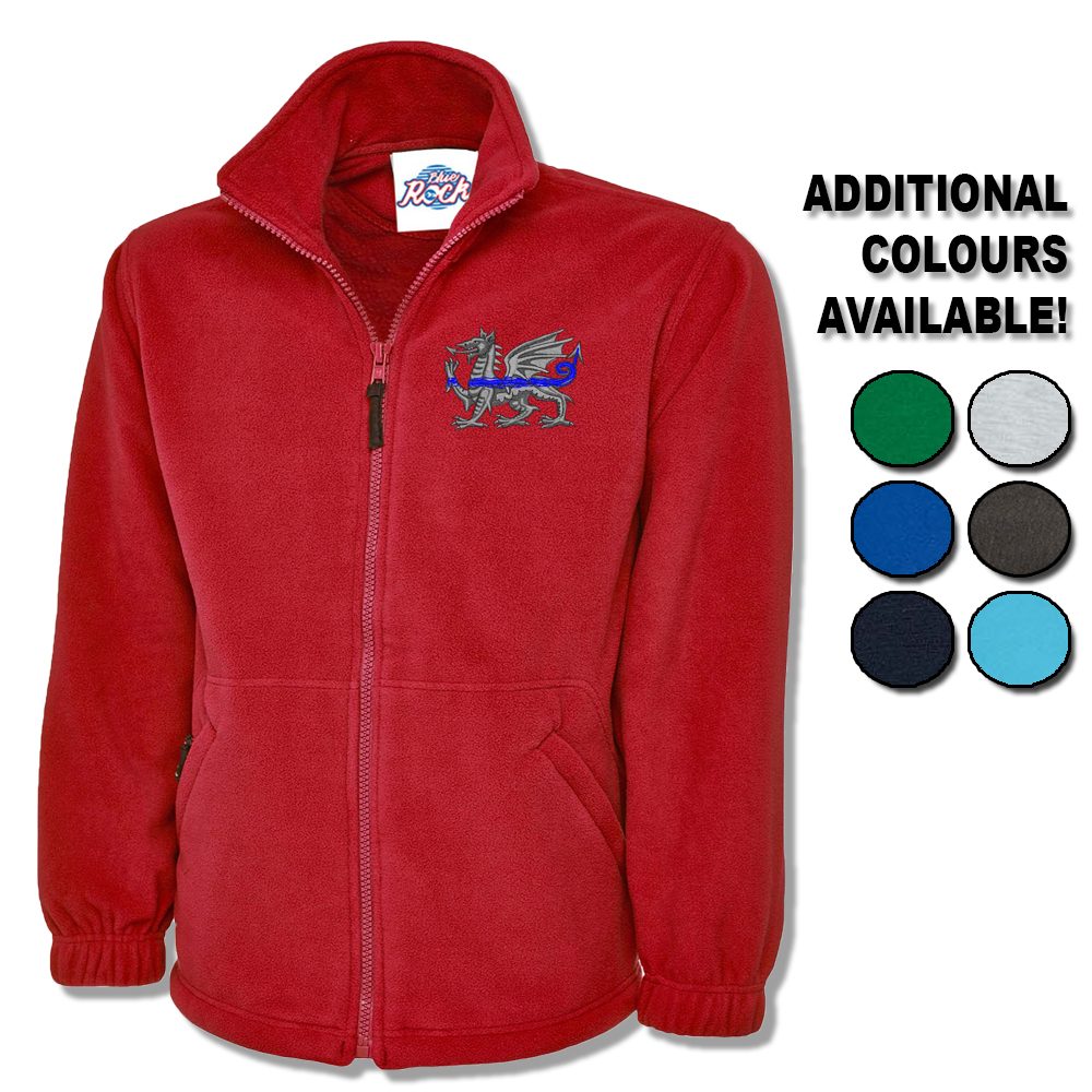 Thin Blue Line Dragon Fleece