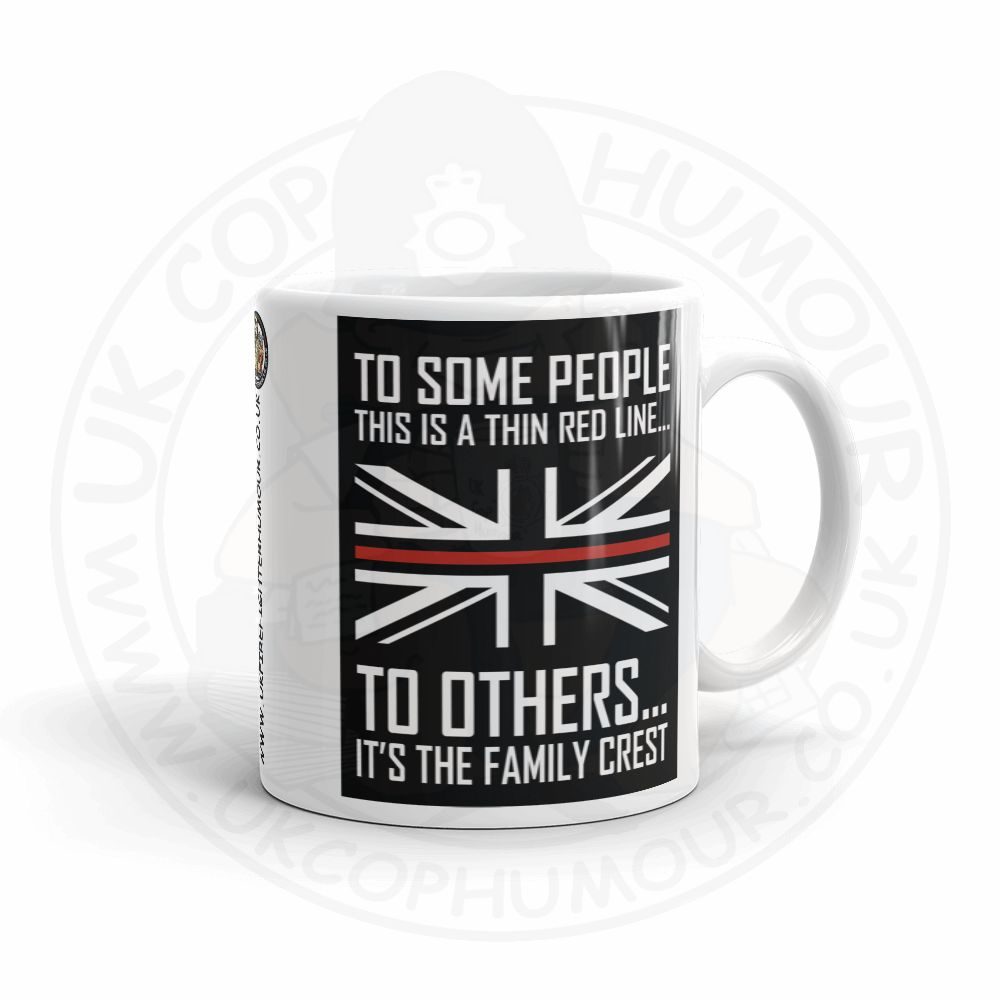 Firefighter Family Crest Mug - Image 3
