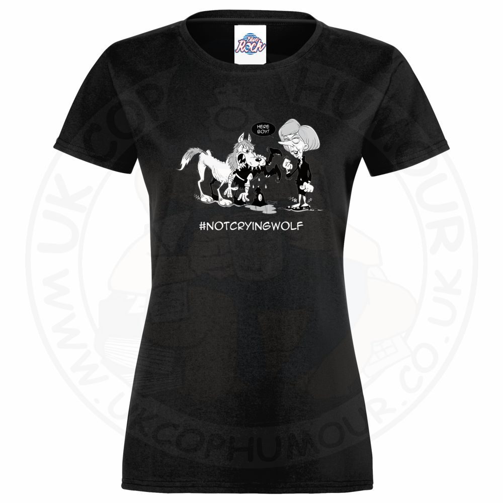 Womens Not Crying Wolf T-Shirt - Image 2