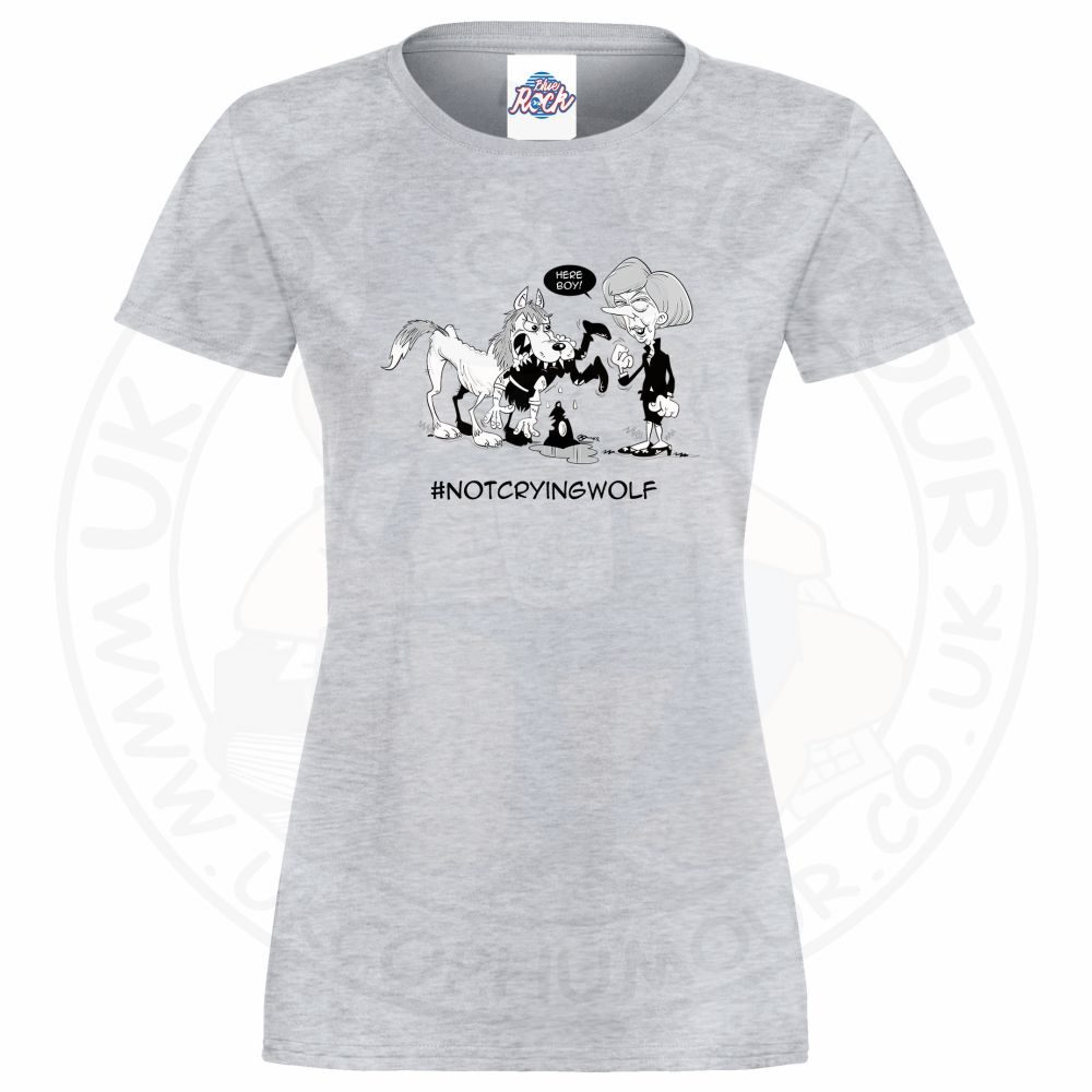 Womens Not Crying Wolf T-Shirt - Image 3