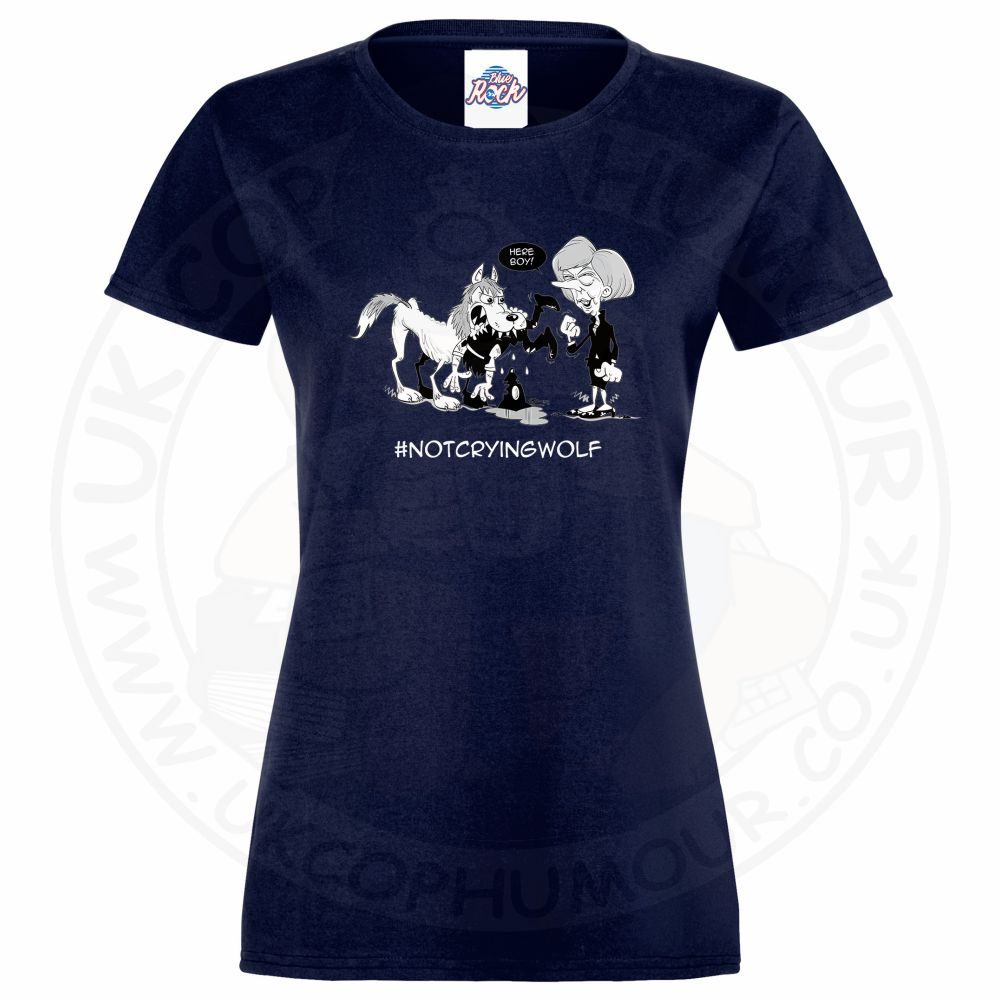 Womens Not Crying Wolf T-Shirt - Image 5
