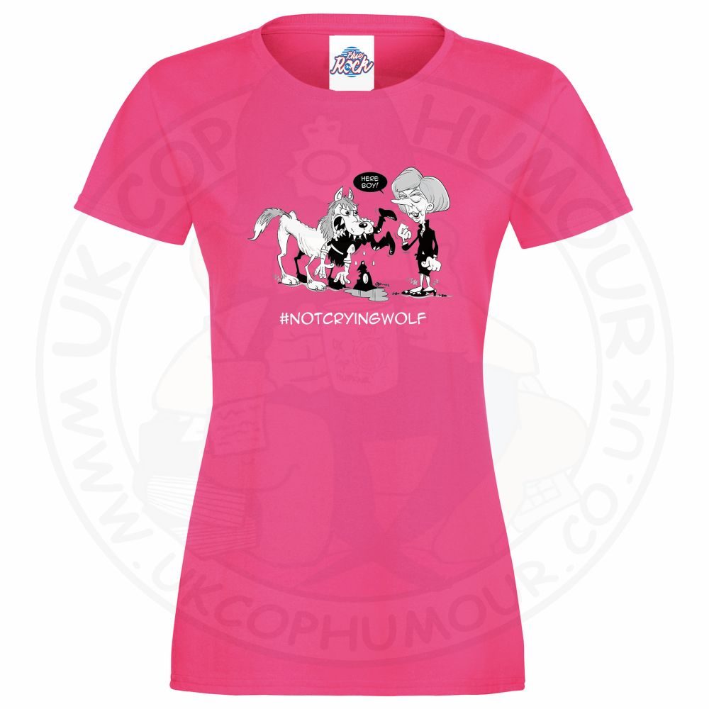 Womens Not Crying Wolf T-Shirt - Image 6