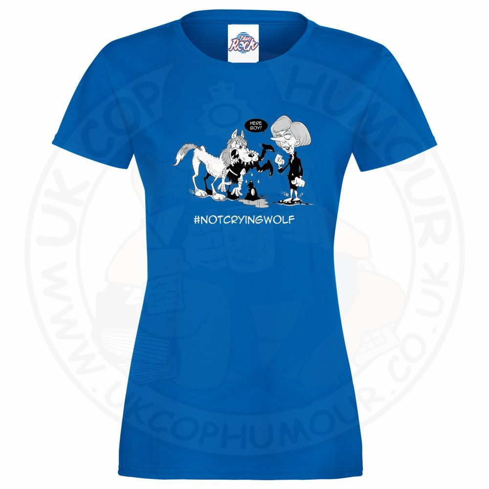 Womens Not Crying Wolf T-Shirt - Image 7