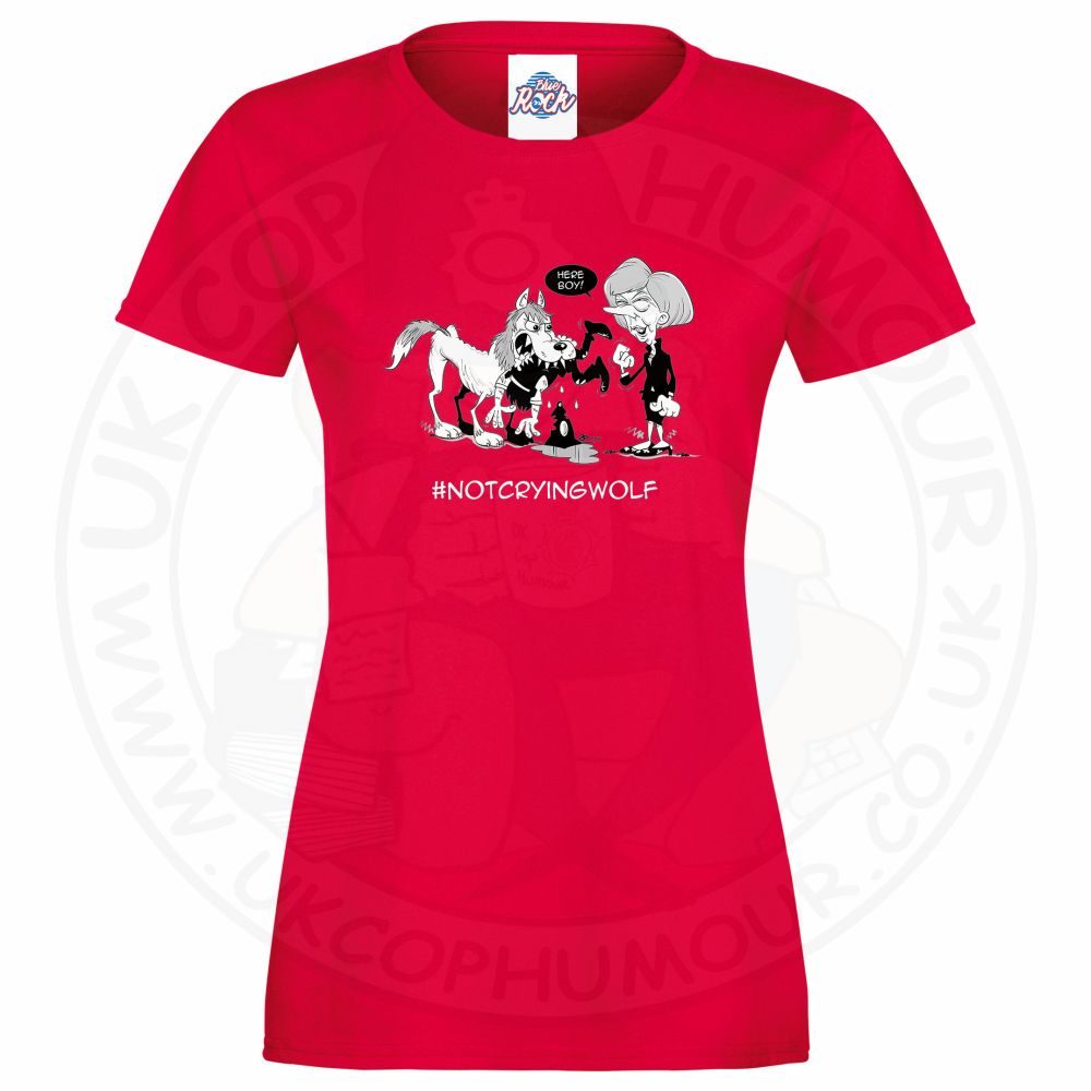 Womens Not Crying Wolf T-Shirt - Image 8