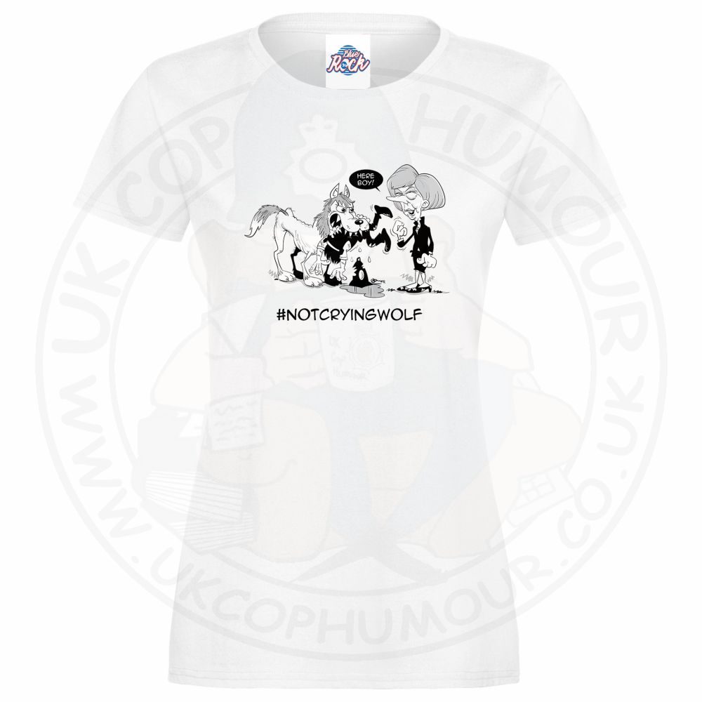 Womens Not Crying Wolf T-Shirt - Image 9