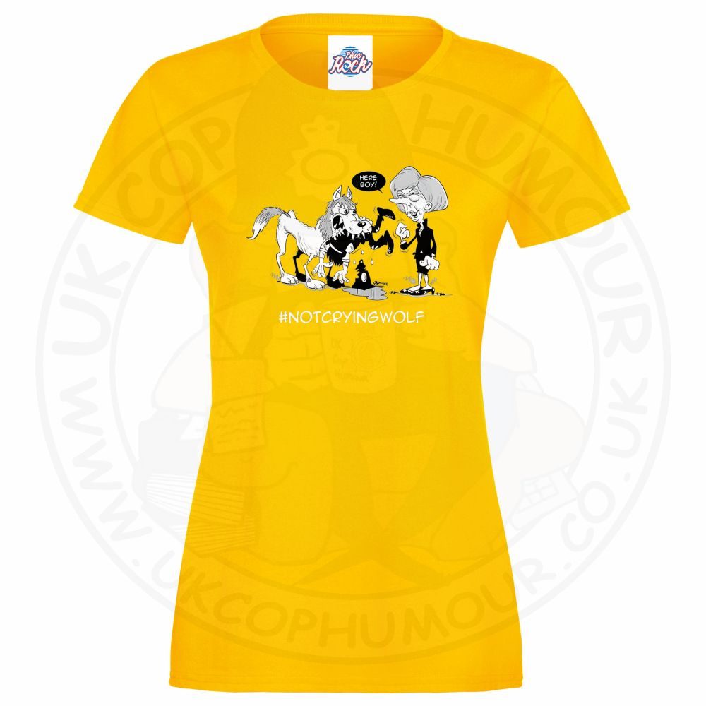 Womens Not Crying Wolf T-Shirt - Image 10
