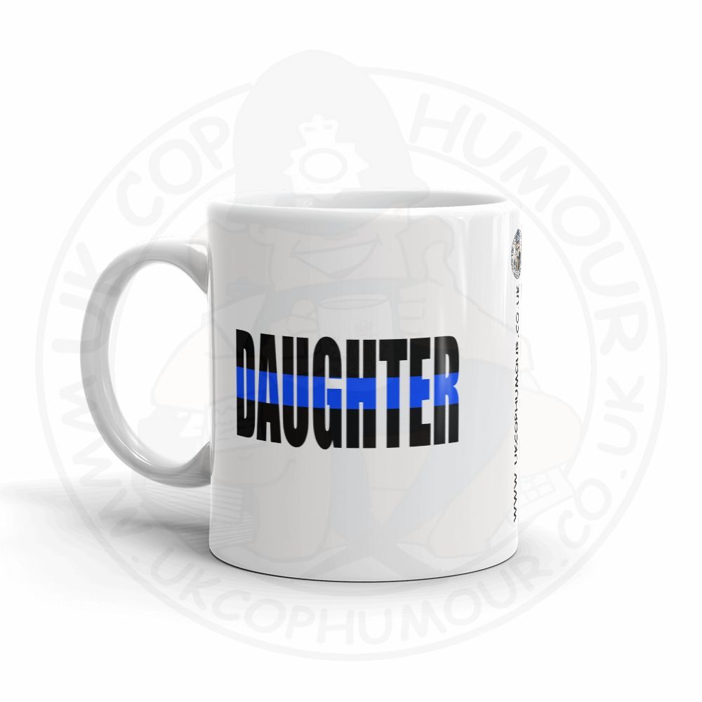 Blue Line Strike Through Mug - Image 10