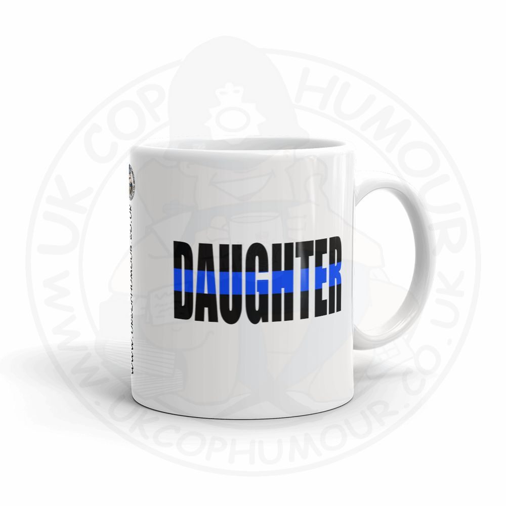 Blue Line Strike Through Mug - Image 12