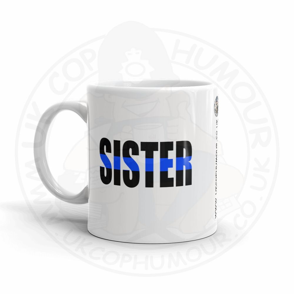 Blue Line Strike Through Mug - Image 16