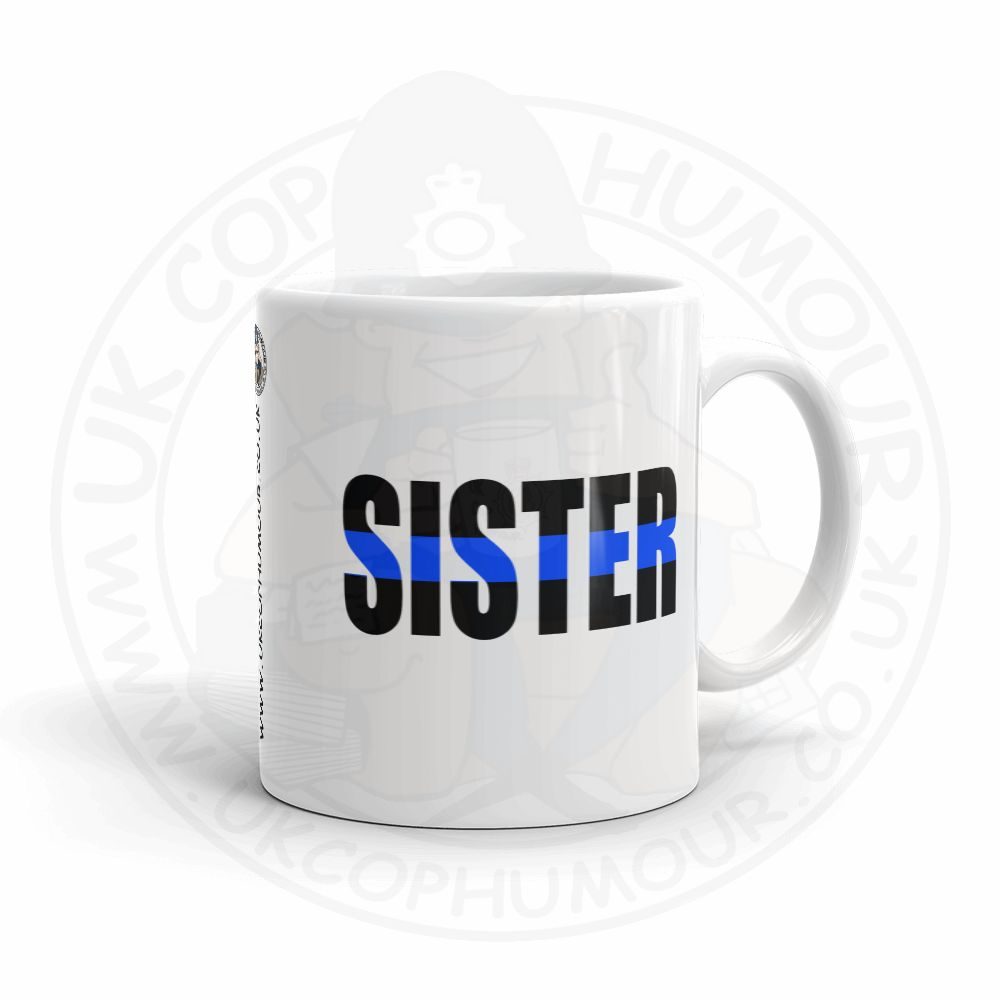 Blue Line Strike Through Mug - Image 18