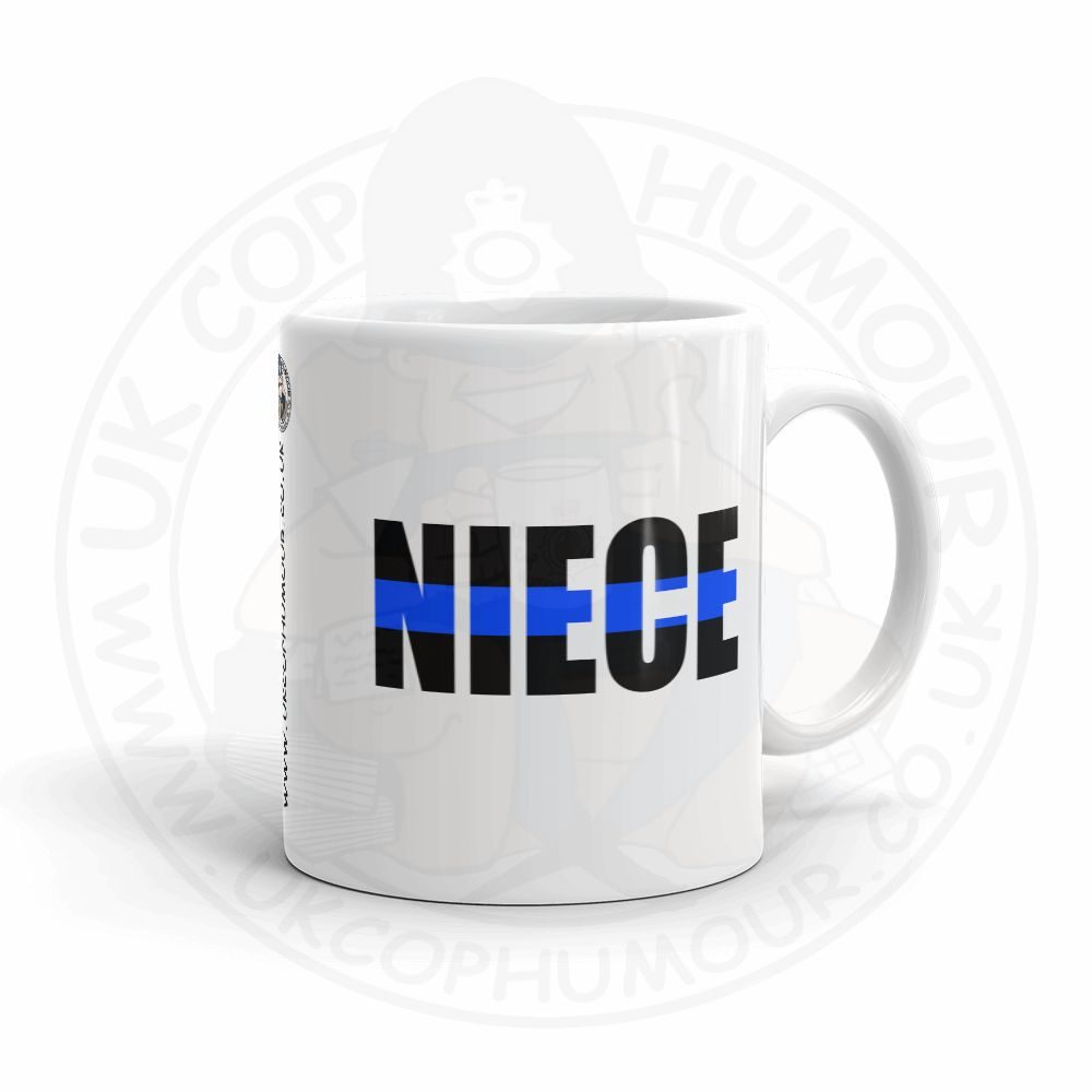 Blue Line Strike Through Mug - Image 24