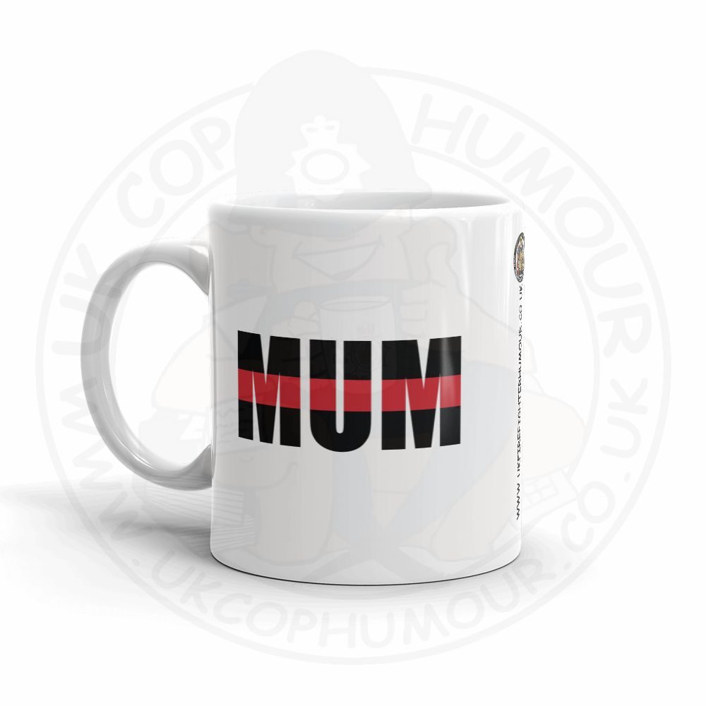 Red Line Strike Through Mug - Image 2