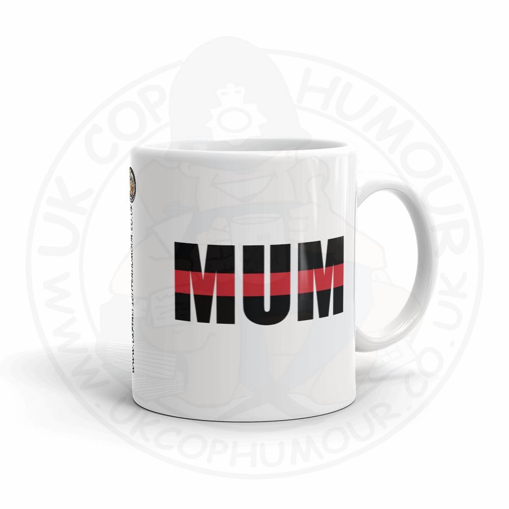 Red Line Strike Through Mug - Image 4