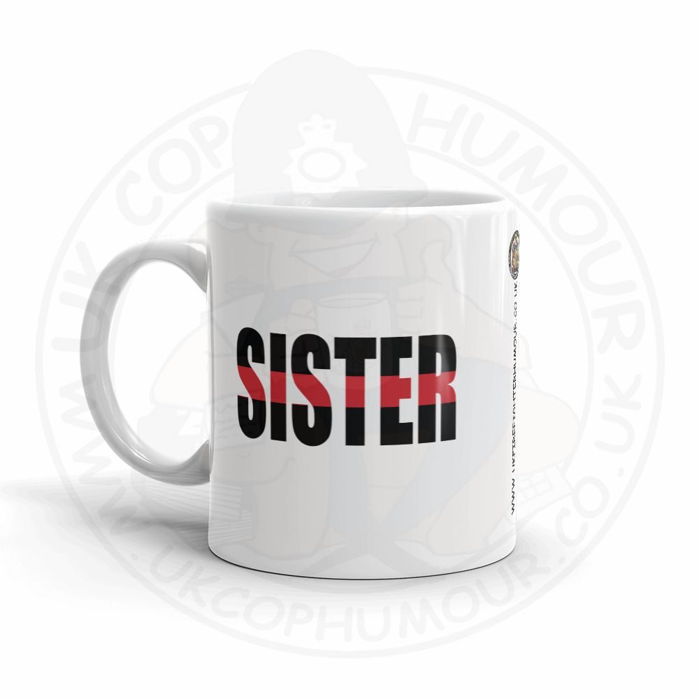 Red Line Strike Through Mug - Image 17