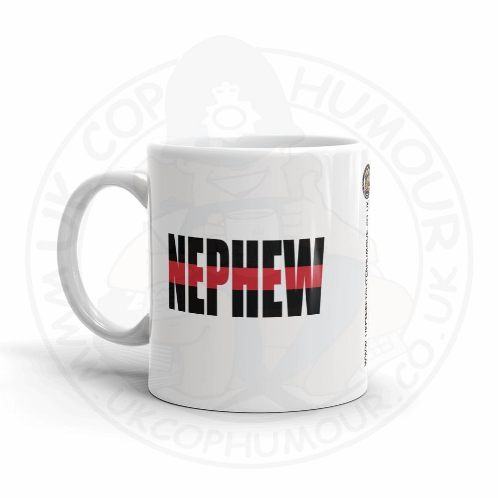 Red Line Strike Through Mug - Image 20