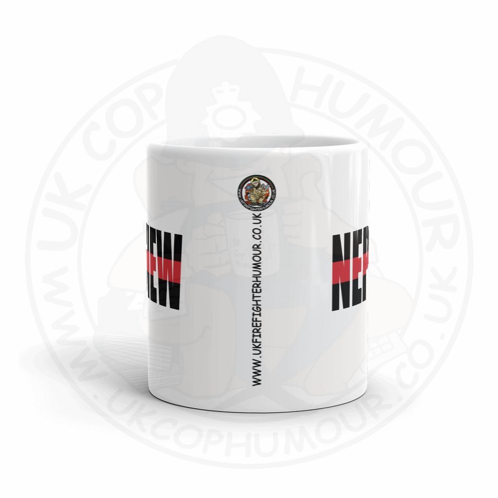 Red Line Strike Through Mug - Image 21