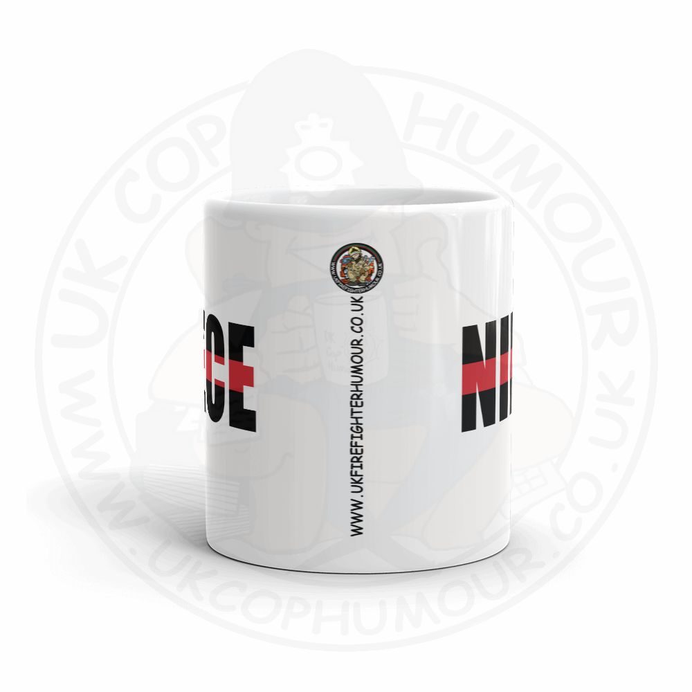 Red Line Strike Through Mug - Image 24