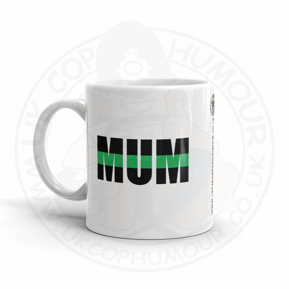 Green Line Strike Through Mug - Image 2