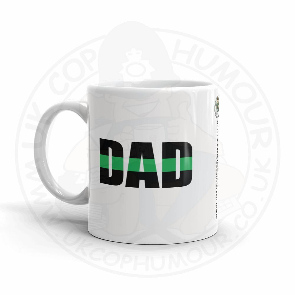 Green Line Strike Through Mug - Image 5