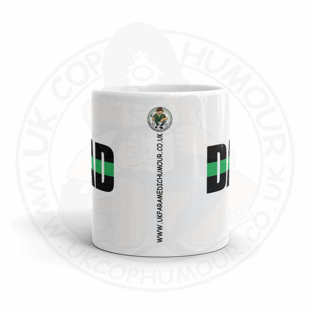 Green Line Strike Through Mug - Image 6