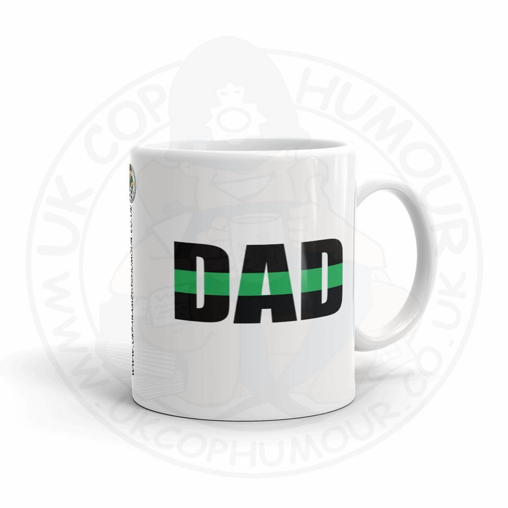Green Line Strike Through Mug - Image 7
