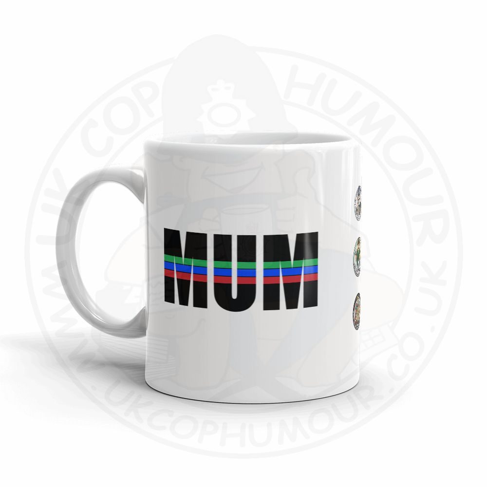 Tri Line Strike Through Mug - Image 2