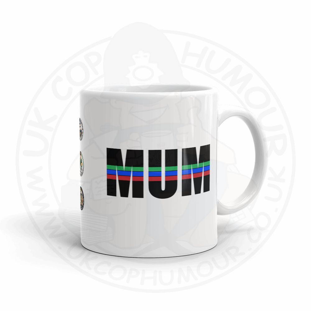 Tri Line Strike Through Mug - Image 4