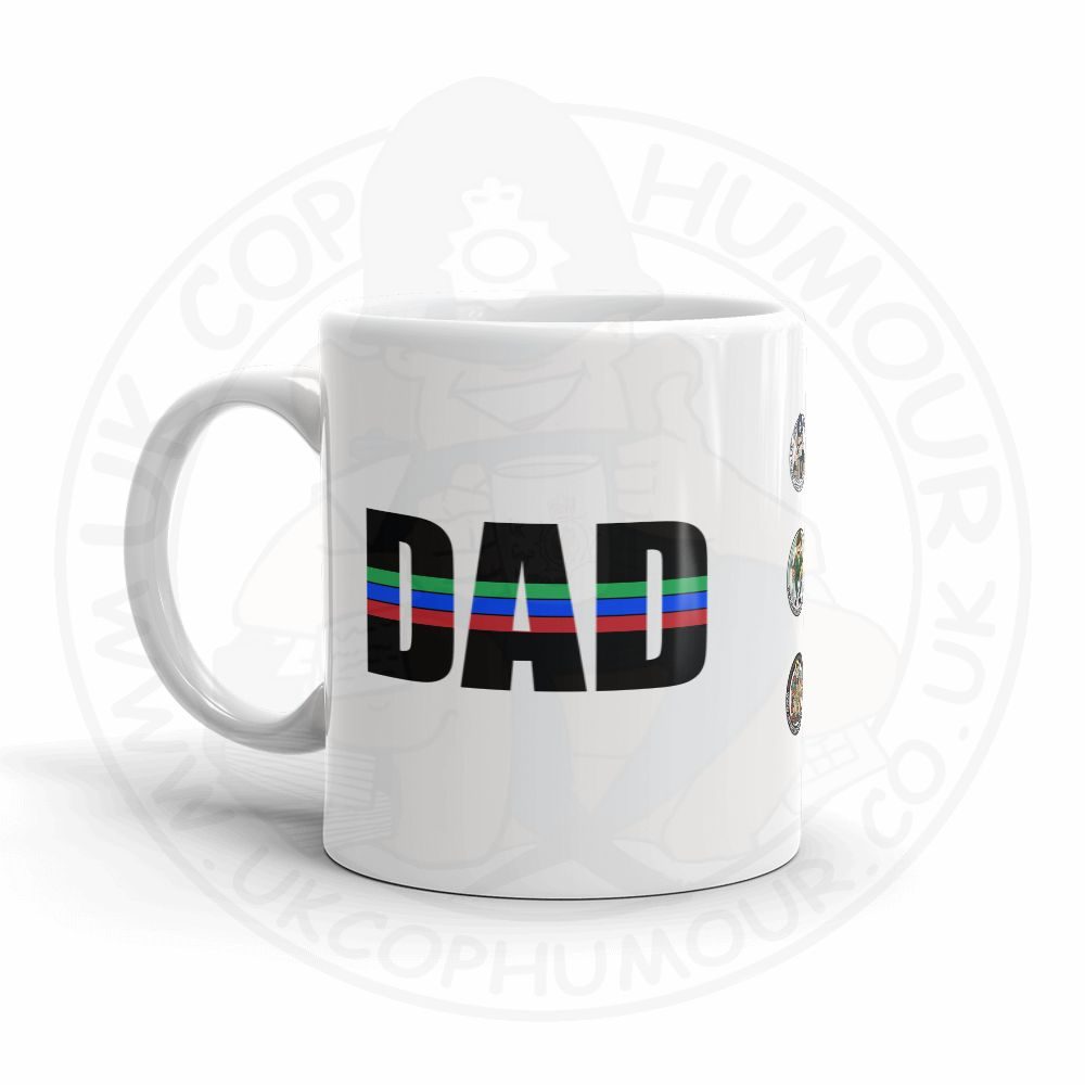 Tri Line Strike Through Mug - Image 5
