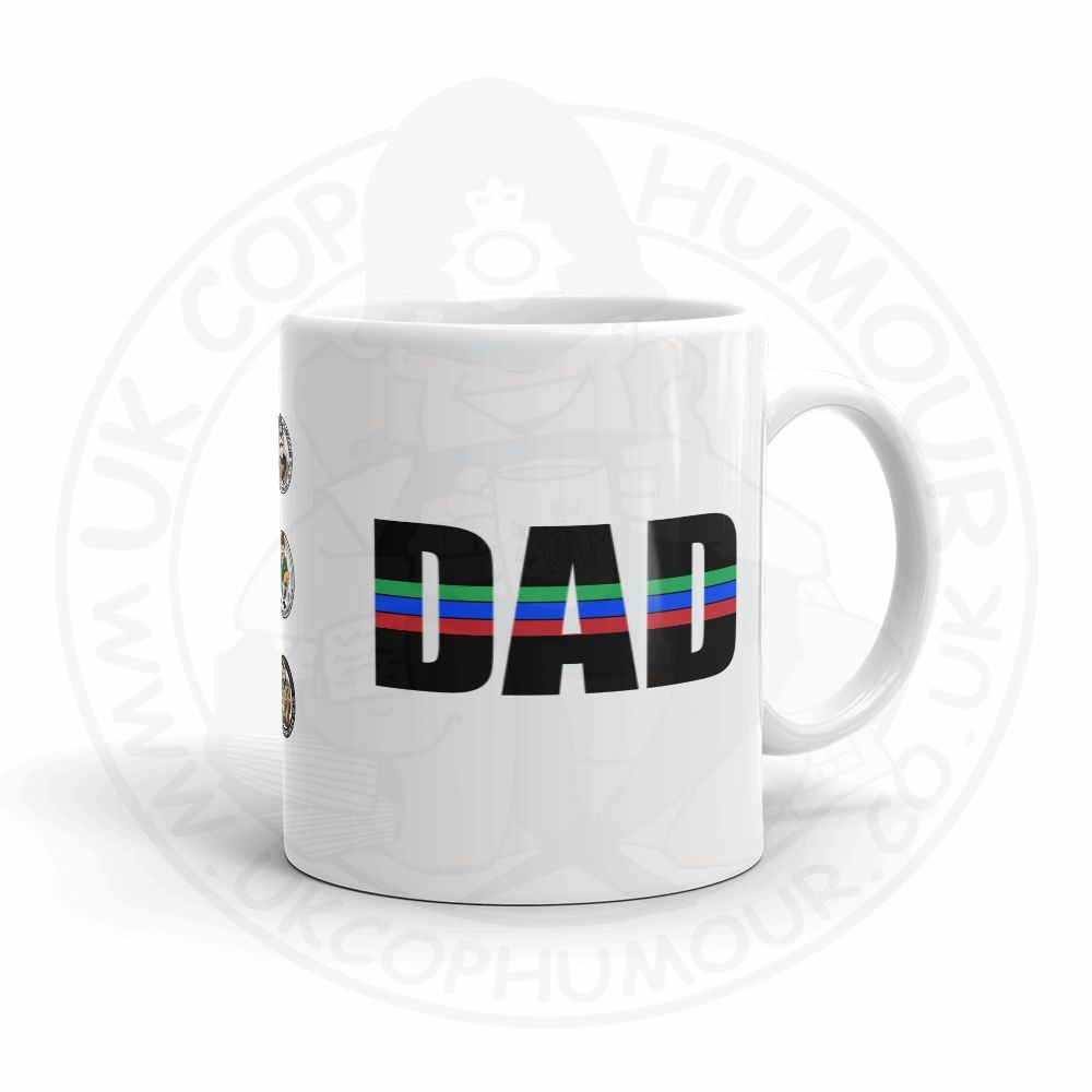 Tri Line Strike Through Mug - Image 7