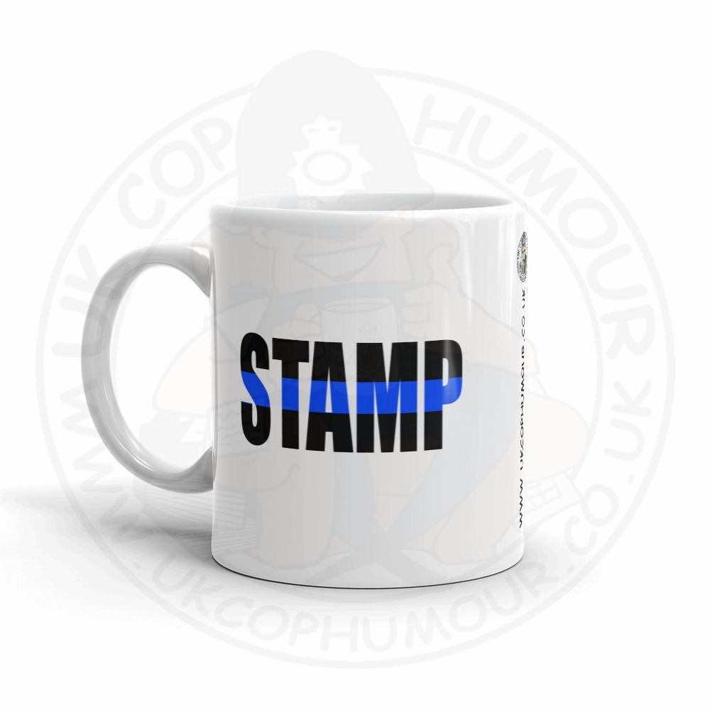 Personalised Strike Through Line Mug - Image 2