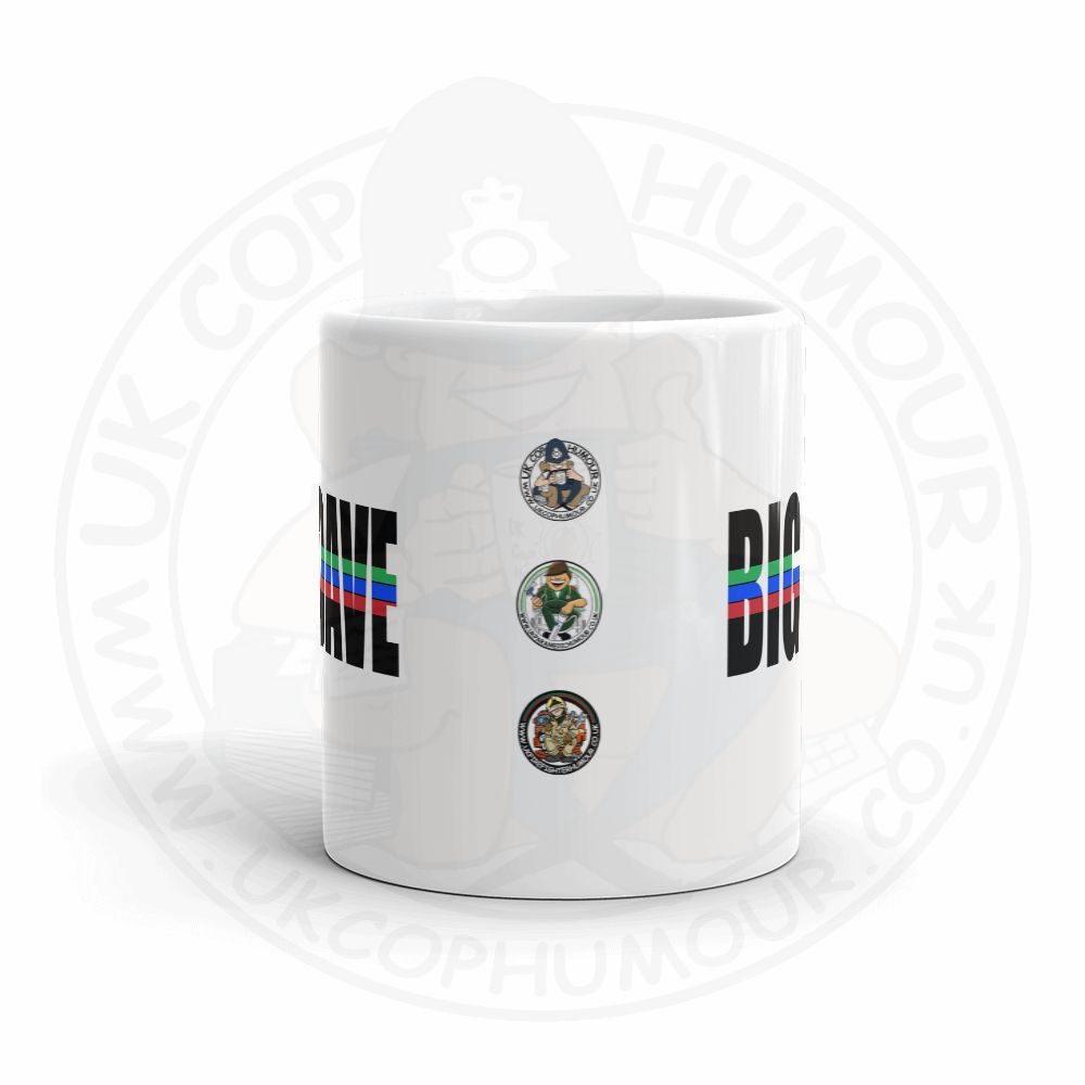 Personalised Strike Through Line Mug - Image 12