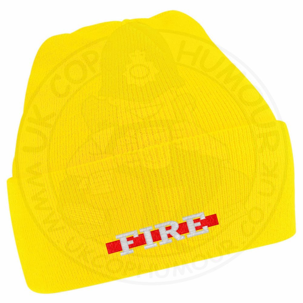 "Fire" Thin Red Line Beanie - Image 17