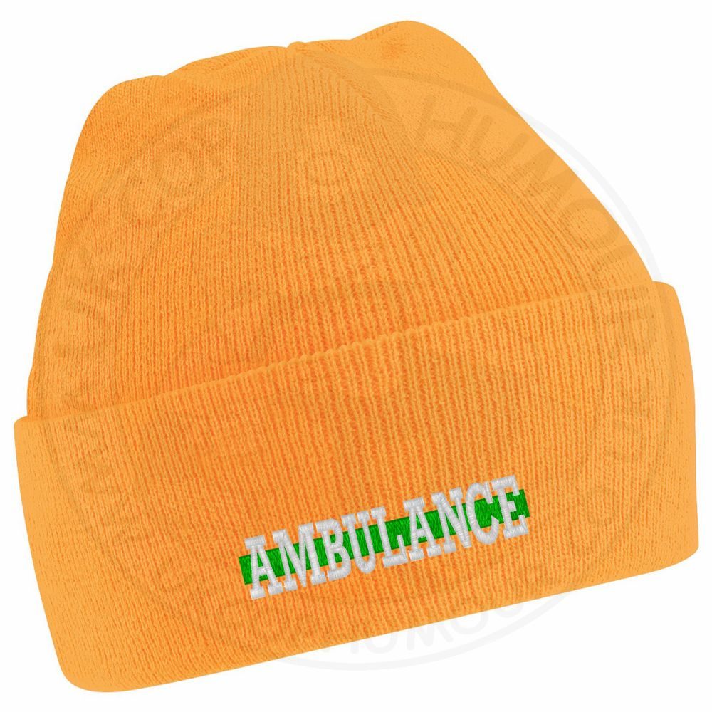 "Ambulance" Thin Green Line Beanie - Image 5