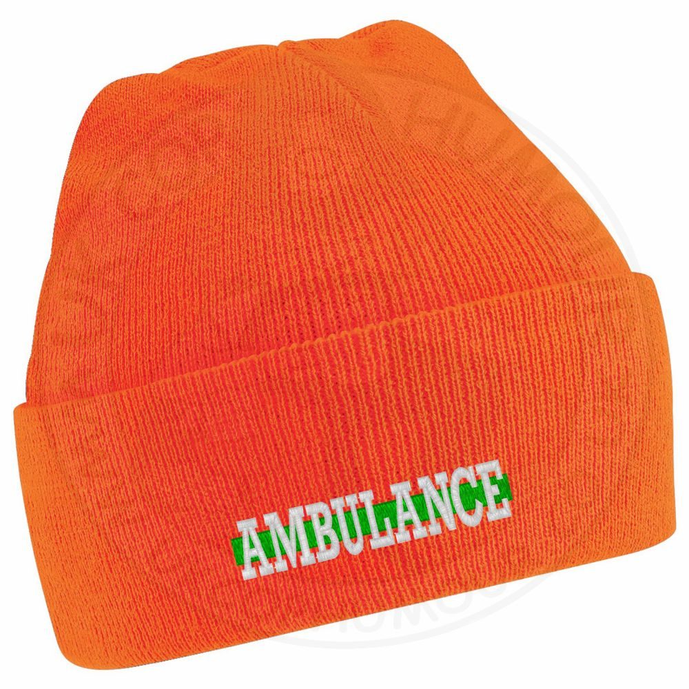 "Ambulance" Thin Green Line Beanie - Image 12