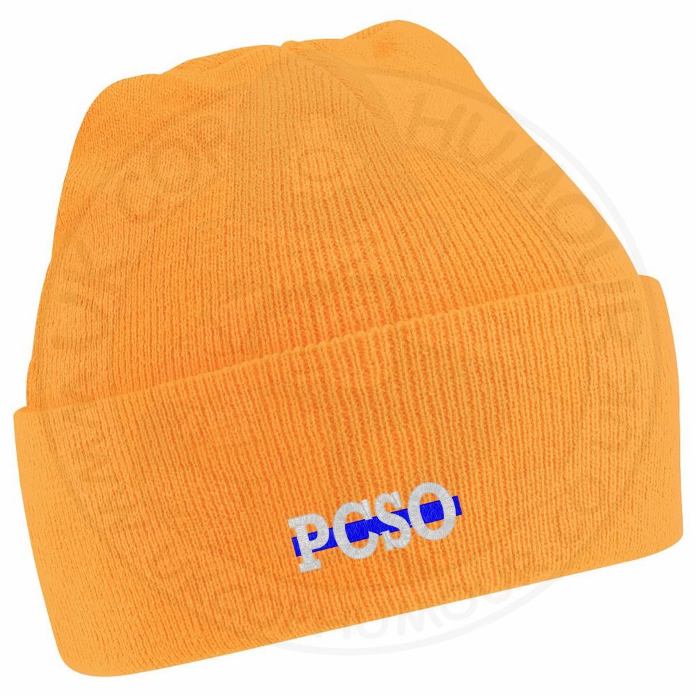"PCSO" Thin Blue Line Beanie - Image 5