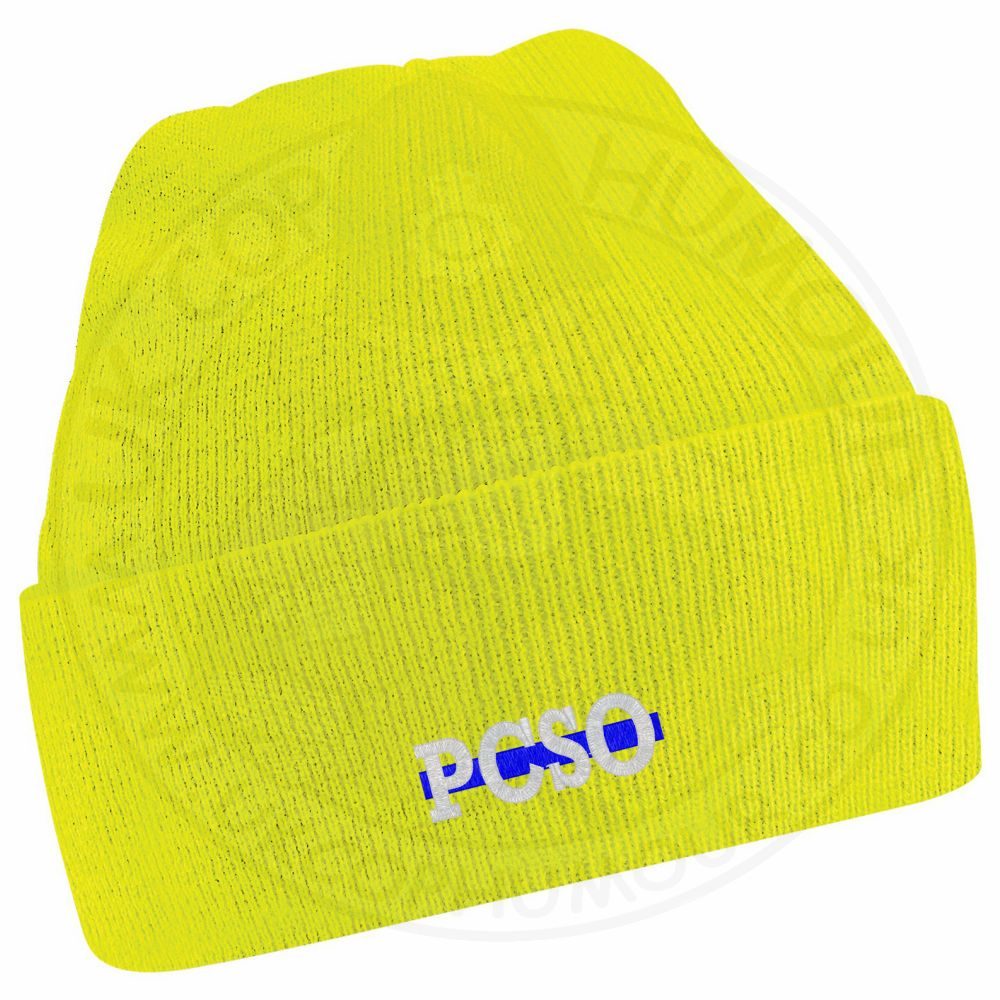 "PCSO" Thin Blue Line Beanie - Image 7