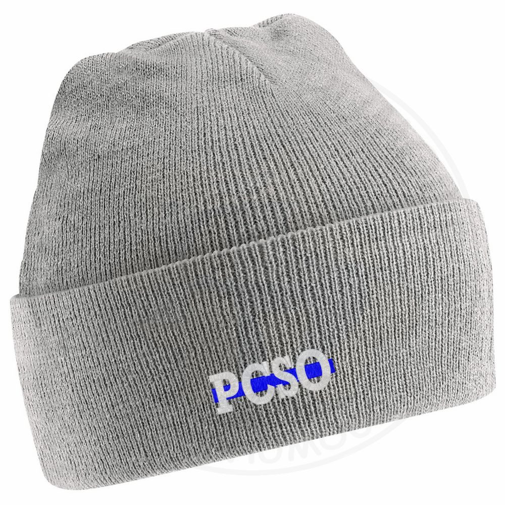 "PCSO" Thin Blue Line Beanie - Image 8