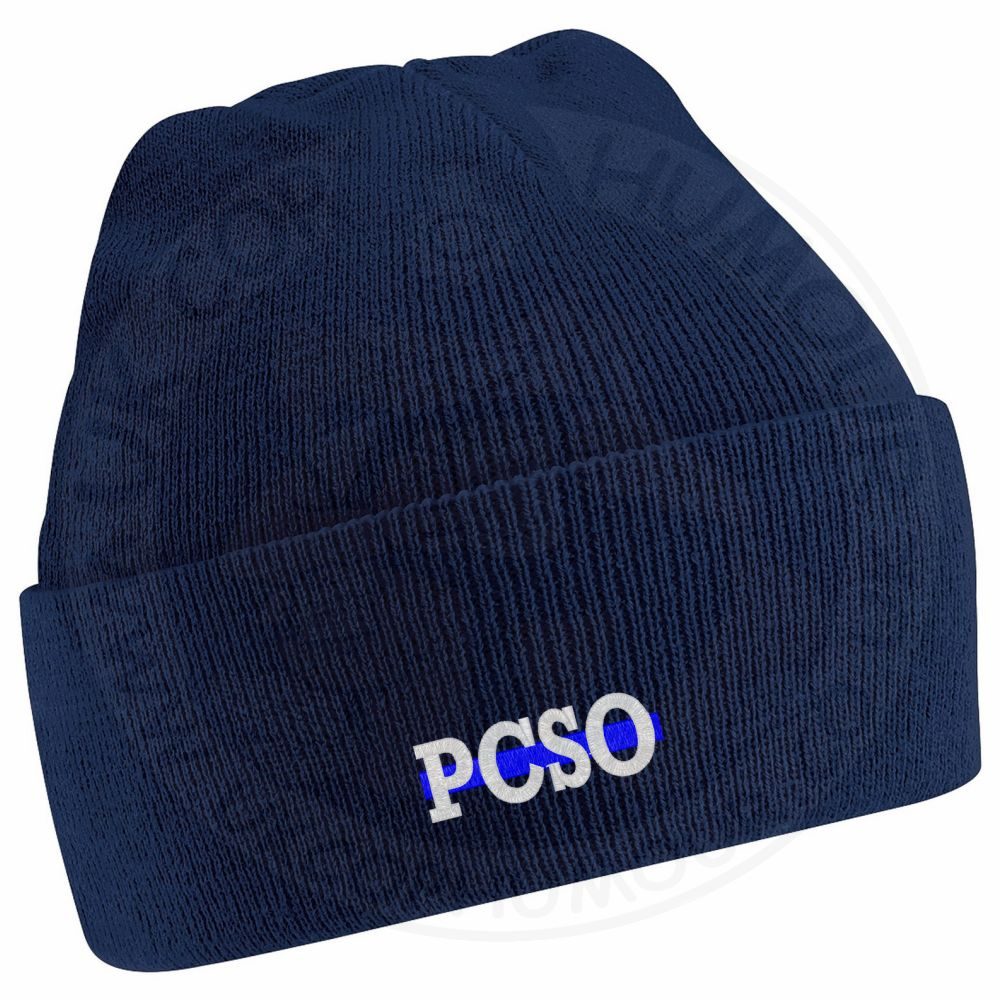 "PCSO" Thin Blue Line Beanie - Image 10