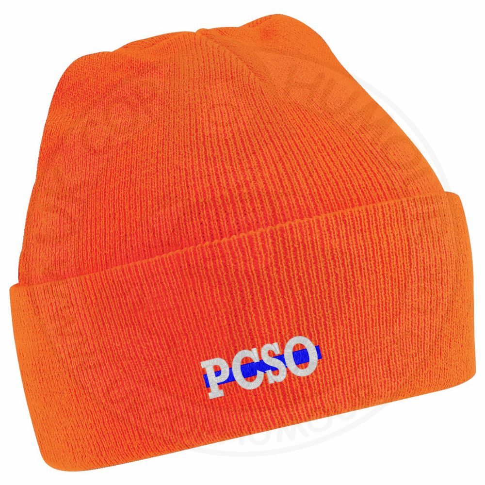 "PCSO" Thin Blue Line Beanie - Image 12