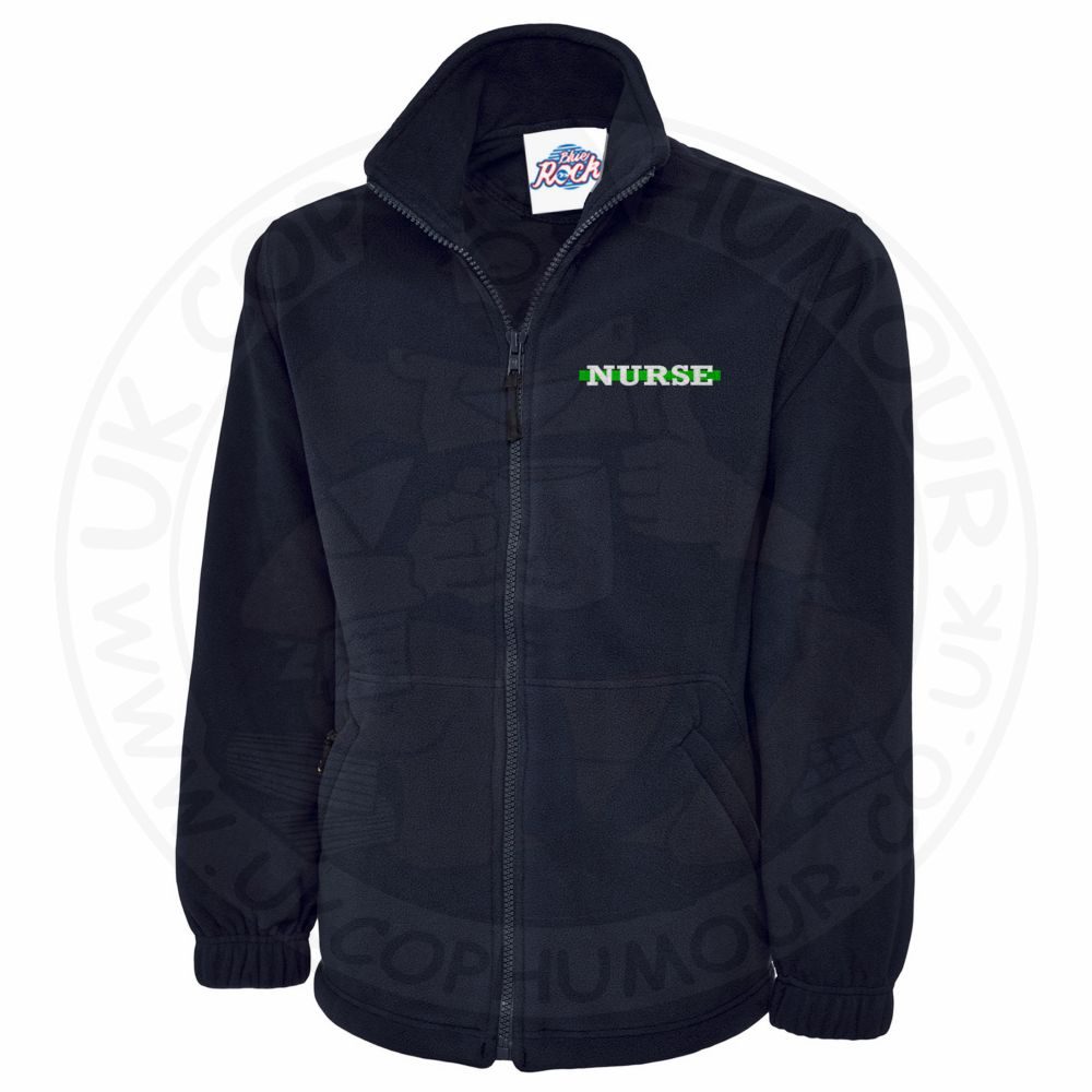 Nurse Thin Green Line Fleece - Image 5