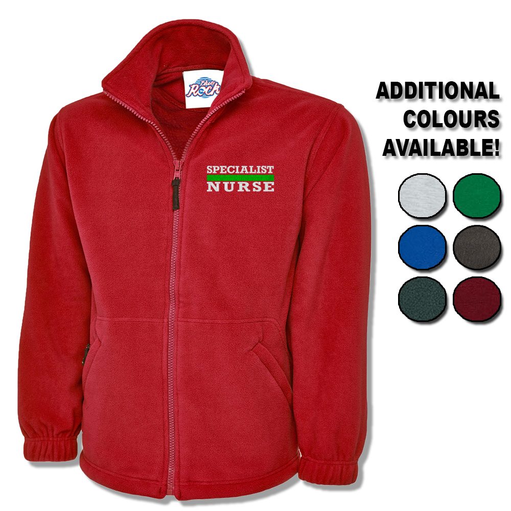 Specialist Nurse Thin Green Line Fleece