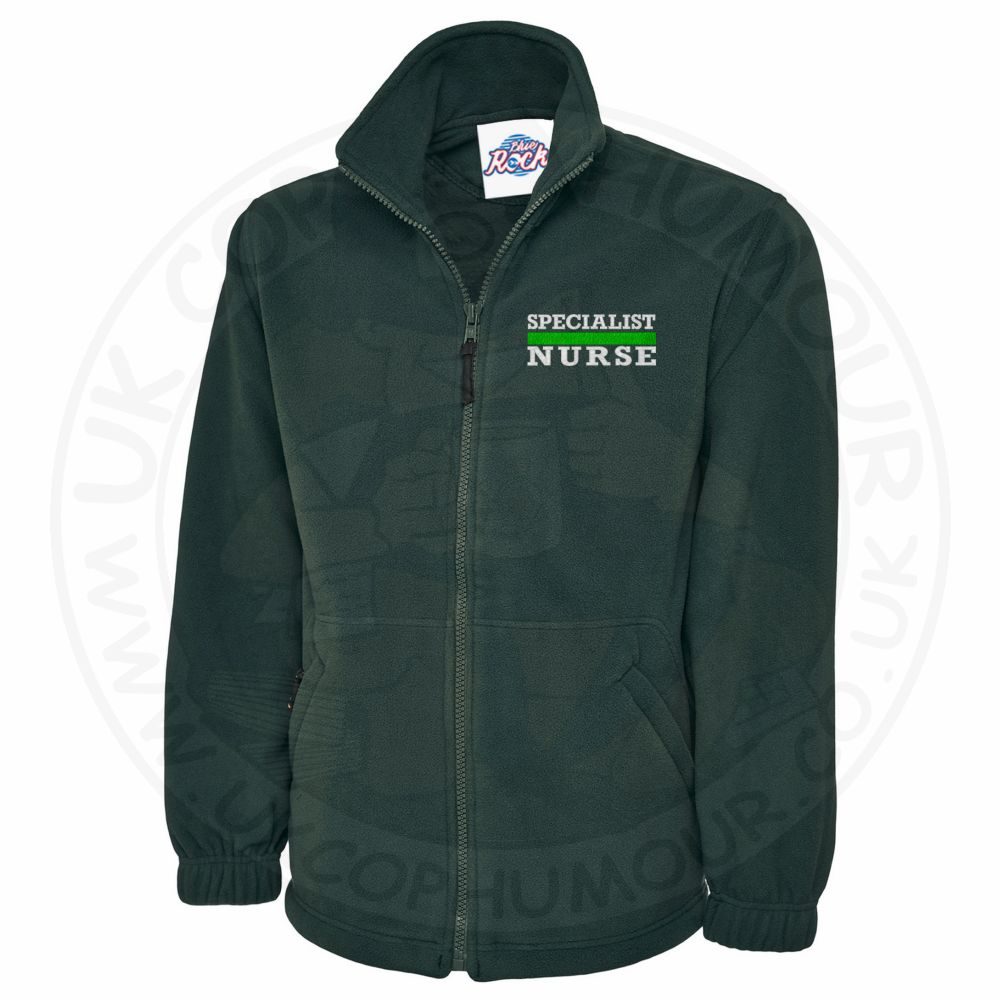Specialist Nurse Thin Green Line Fleece - Image 3