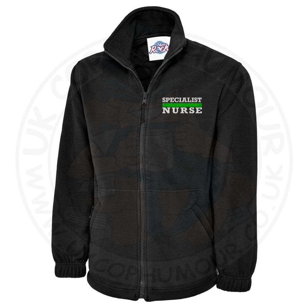 Specialist Nurse Thin Green Line Fleece - Image 4