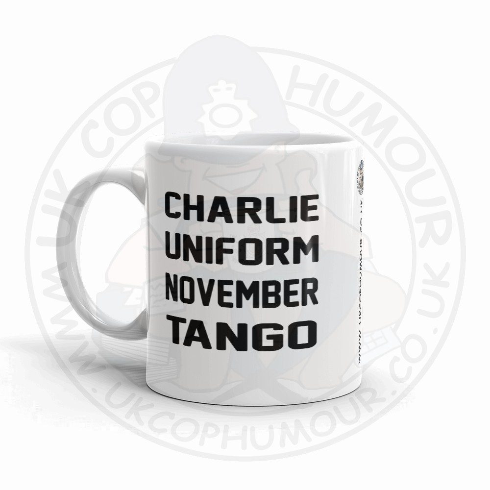Charlie Uniform November Tango Mug