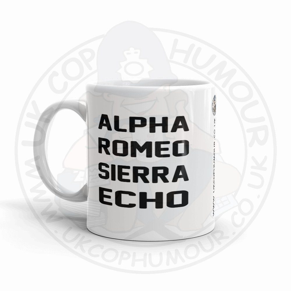 Alpha Romeo Sierra Echo Mug